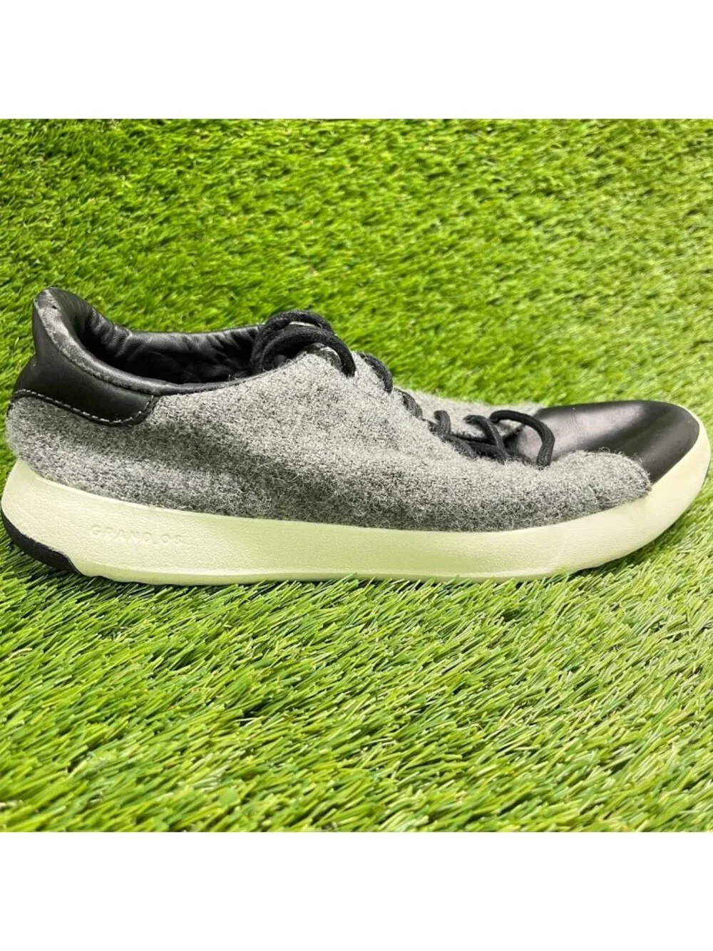 Cole Haan GrandPrø Mens Size 9.5 Gray Black Athletic Tennis Shoes Sneakers